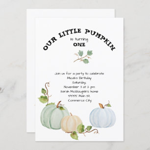 Nosso Pequeno Convite De Aniversário