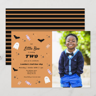 Nosso Pequeno Convite de Aniversário do Boo Hallow