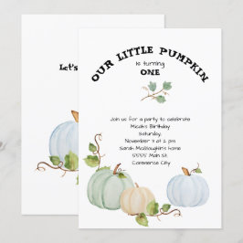 Nosso Pequeno Convite Para Aniversário