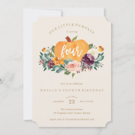 Nosso Pequeno Convite Para O Quarto Aniversário Da