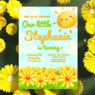 Nosso Pequeno Sol - Convite Primavera