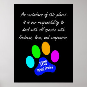 Nosso poster da responsabilidade (preto)