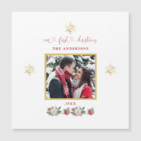 Nosso Primeiro Casamento De Foto Floral Floco De N