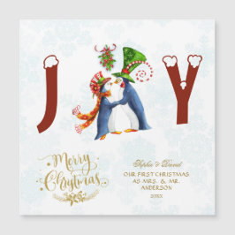 Nosso Primeiro Natal Como Sr. & Sra. Cute Penguins