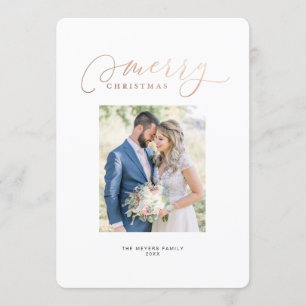 Nosso Primeiro Natal, Sr. Cartão com fotos da Sra.