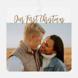 Nosso Primeiro Natal, Sr. e Sra. Metal Ornament
