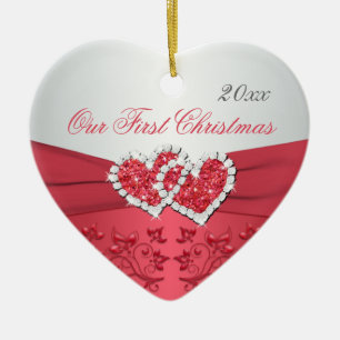 Nosso primeiro ornamento da lembrança do Natal