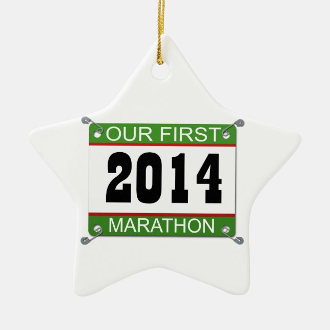 Nosso primeiro ornamento da maratona - 2014 (Frente)
