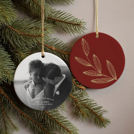 Nosso Primeiro Ornamento De Cerâmica De Prova De R