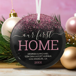 Nosso Primeiro Vidro de Natal Doméstico