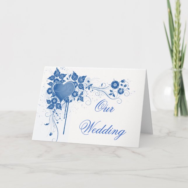 Nossos Cartões de Nota de Casamento (Frente)