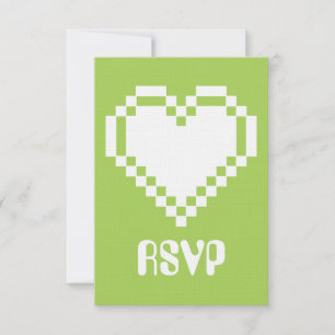 Nossos Corações de 8 Bits na Placa RSVP de Perid