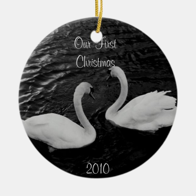 Nossos primeiros enfeites de natal (Frente)