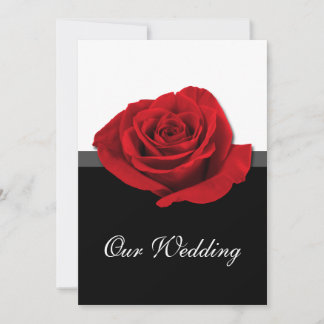 Nossos Rosa de Amor ~ Convites De Casamento