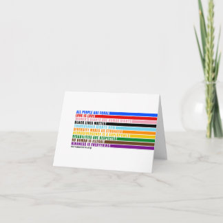 Nossos Valores São Um Cartão De Saudação