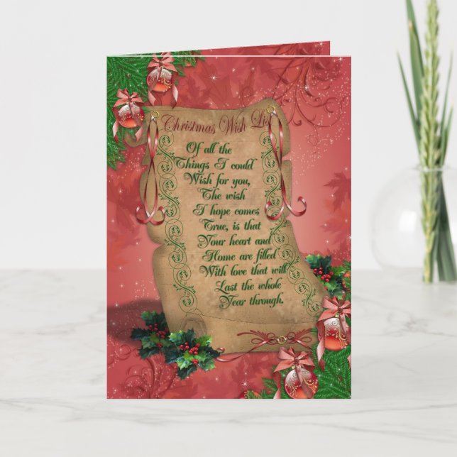 Nostálgico do cartão da lista de objectivos (Frente)