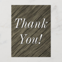 Nostálgico, Vintage "Obrigado!" Cartão Postal