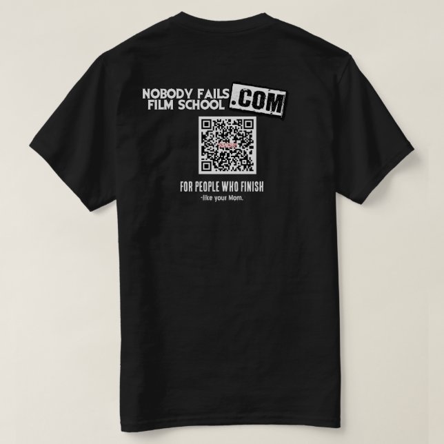 Not Even Your Mom T-Shirt | NFFS (Verso do Design)