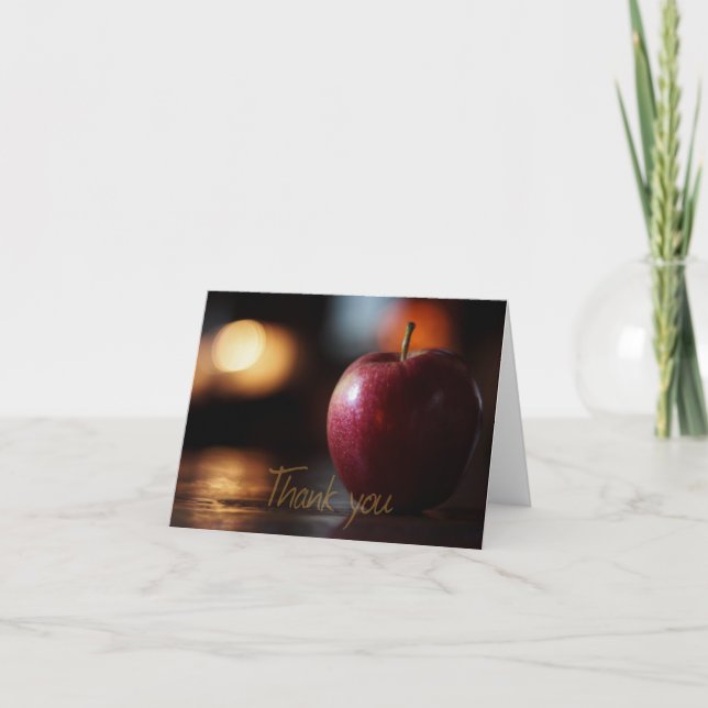 Nota de agradecimento de um educador (Frente)