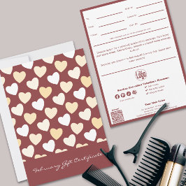 Nota de Serviços de Código QR Certificado de Prese