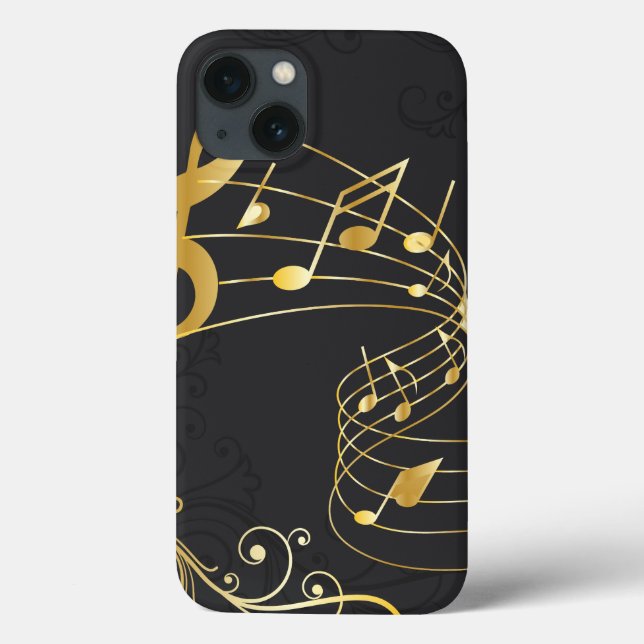 Nota Musical Elegante Luxo (Verso)