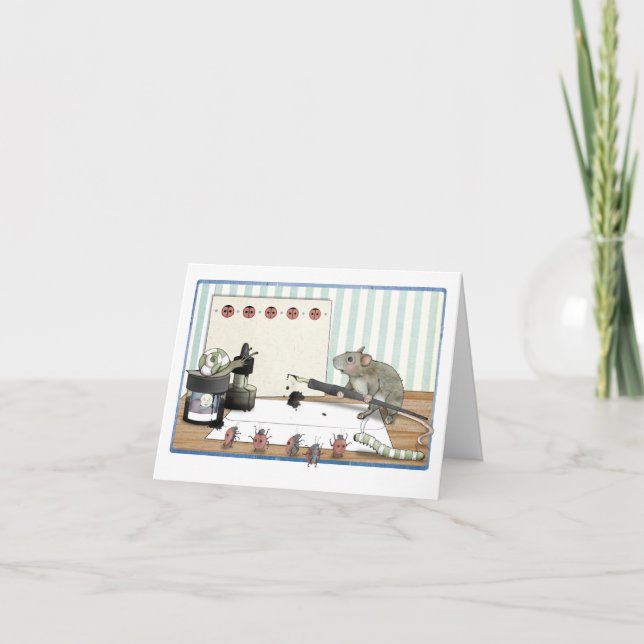 Nota ou Convite de Um Rato (Frente)