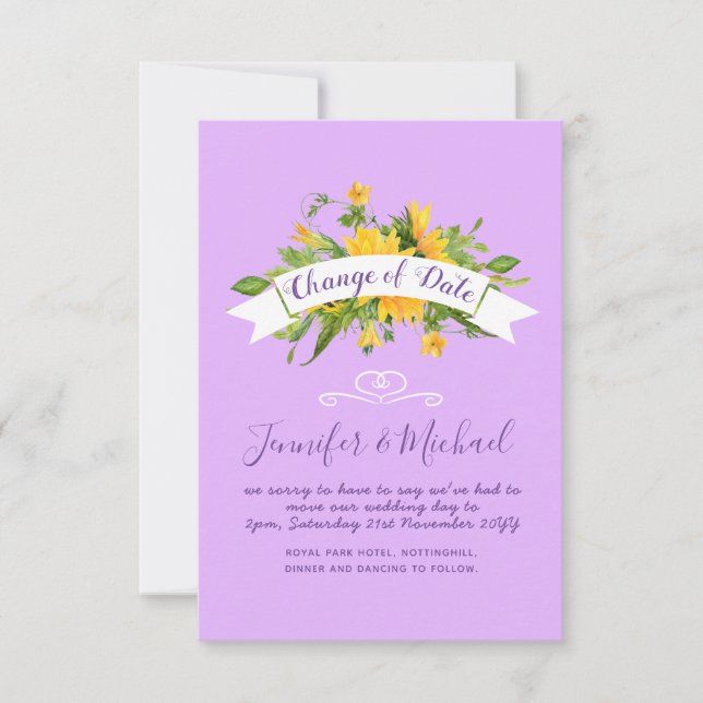 Nota sobre Planos de Adiamento de Data de Girassói (Frente)