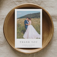 Nota W de Cartões de agradecimentos de Casamento d