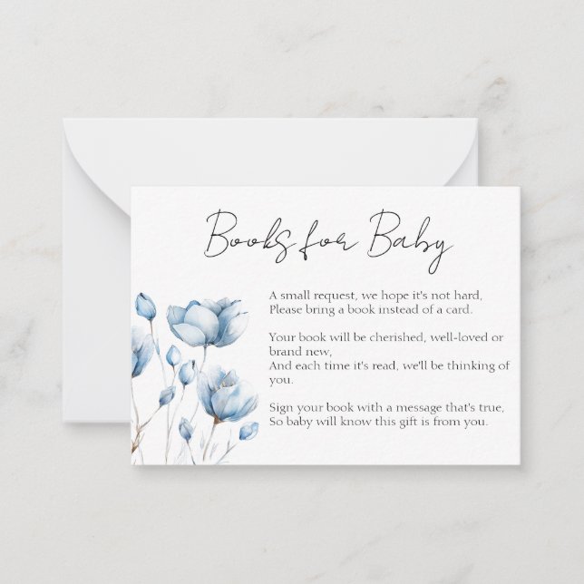 Notas Amizade com Joy Blue Books Para Cartão de Bebê (Frente)
