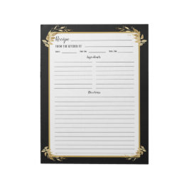 Notas Bloco de Anotações do Binder de Recepção de Folhag
