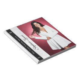 Notas Bloco de Autógrafos Personalizado para Concurso de