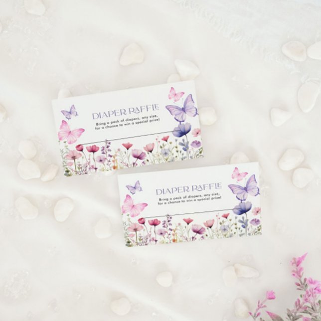 Notas Borboleta Borboleta de Cartão Raffle fralda (Criador carregado)