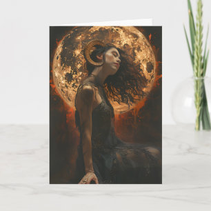Notas Capricórnio Zodiac, Tarot, Astrologia, Cartão de A