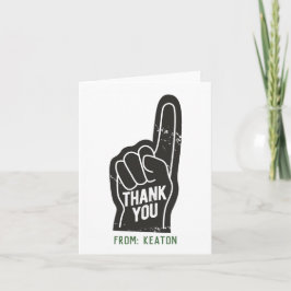 Notas Cartão de Agradecimento Fã Número 1 de Esportes