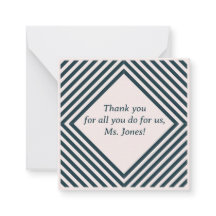 Cartão de Agradecimento para Professor