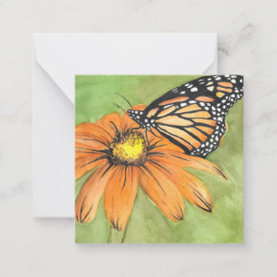 Notas Cartão de Aniversário com Aquarela