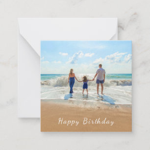 Notas Cartão de Aniversário com Foto Personalizada