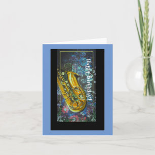 Notas Cartão de aniversário de tema musical