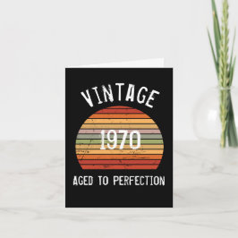 Notas Cartão de Aniversário do Sol Retro Vintage Envelhe