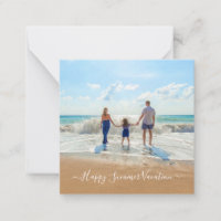 Cartão de Férias de Verão com Foto Personalizada c