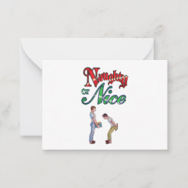 Notas Cartão de Humor de Natal Gay