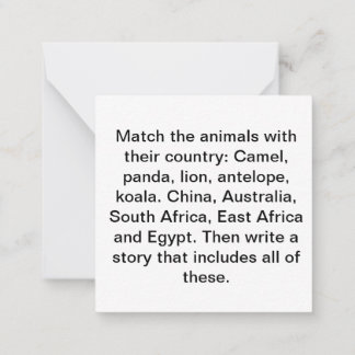 Notas Cartão de ideia de história