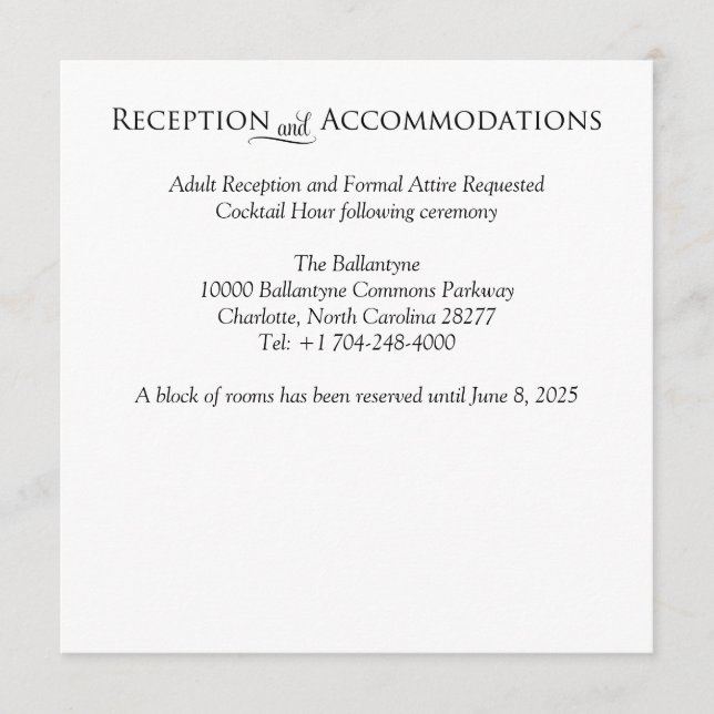 Notas Cartão de Inserção de Natal Holly Holiday (Frente)