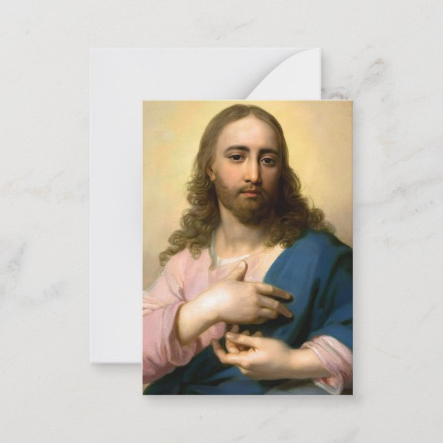 Notas Cartão de Jesus Cristo (Frente)