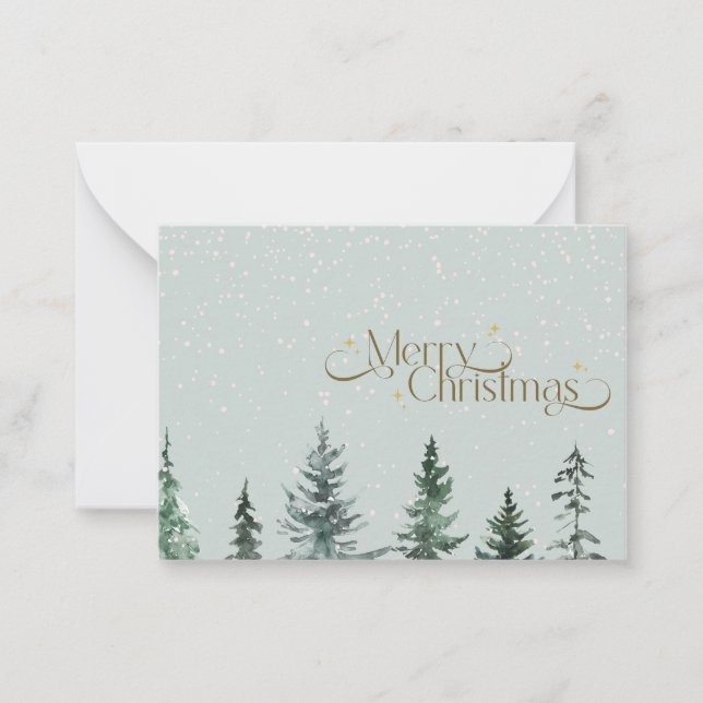 Notas cartão de natal (Frente)