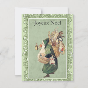 Notas Cartão de Natal de Noel para Joyeux