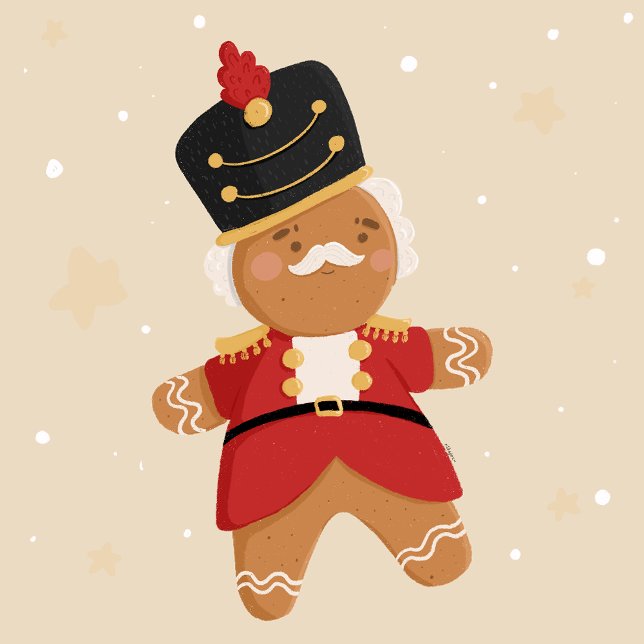 Notas Cartão de Natal de Noz-Cracker (Criador carregado)