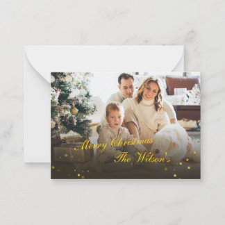 Notas Cartão de Natal Personalizado para Família – Cartã