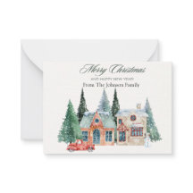Cartão de Natal Personalizado para Família - Cartã