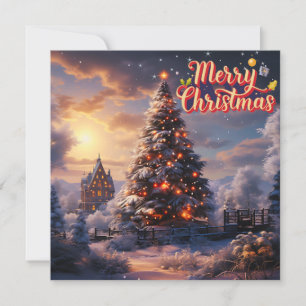 Notas Cartão de Natal Sparkle da temporada